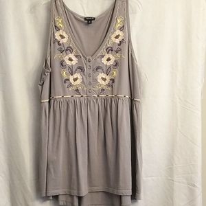 Torrid gray tank